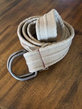 Tan cloth belt 44” overall length